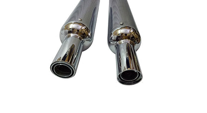 Royal Enfield GT Continental 650cc AEW Exhaust Silencer Pair