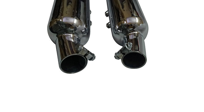 Royal Enfield GT Continental 650cc AEW Exhaust Silencer Pair