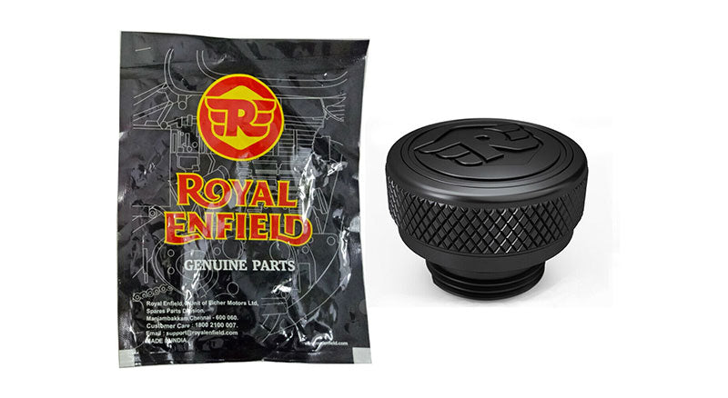 Royal Enfield GT Continental 650 Machined Oil Filler Cap Black