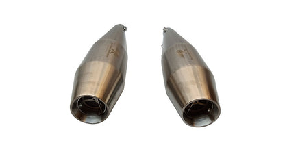 Royal Enfield GT Continental 650 Red Rooster Exhaust Silencer SS