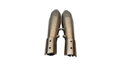 Royal Enfield Interceptor 650 Red Rooster Exhaust Silencer SS