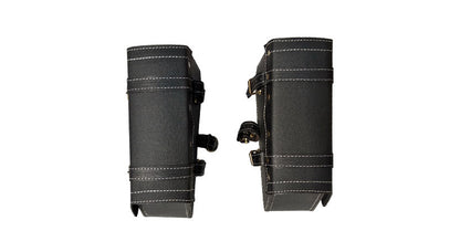 Royal Enfield GT Continental 650 Mounting Rails With Pannier Bags Pair Black