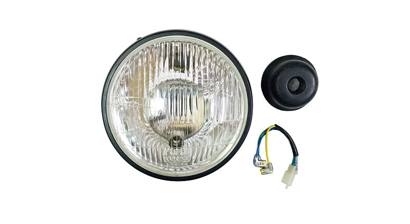 Royal Enfield Classic 350cc 500cc Black Headlight Beam Assembly