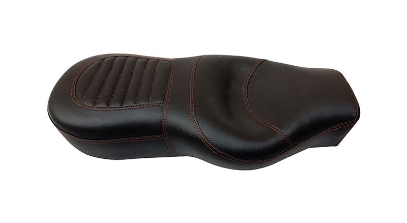 Fit For Royal Enfield GT Continental 650 Black Touring Dual Seat