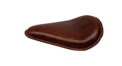 Genuine Leather Front Rider Solo Seat for Royal Enfield Classic 350cc 500cc