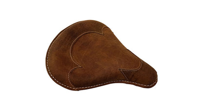 Genuine Leather Front Rider Solo Seat for Royal Enfield Classic 500cc 350cc