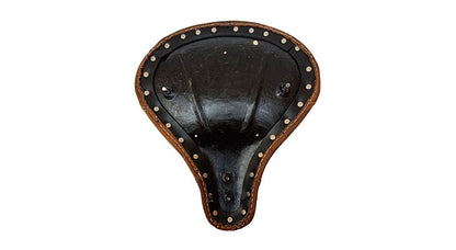 Genuine Leather Front Rider Solo Seat for Royal Enfield Classic 500cc 350cc