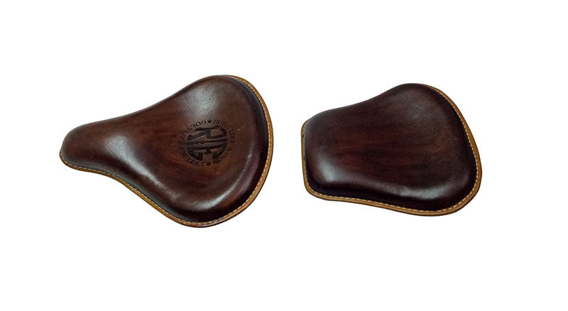 Royal Enfield New Classic Reborn 350cc Front and Rear Leather Seat Antique Brown