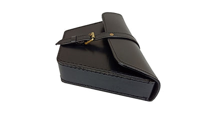 Royal Enfield GT Continental and Interceptor 650 Side Panel Bag Genuine Leather Black