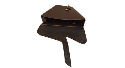 Royal Enfield GT and Interceptor 650 Side Panel Bag Genuine Leather Brown