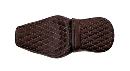 Royal Enfield Classic 350cc 500cc Customized Dual Seat Brown Color