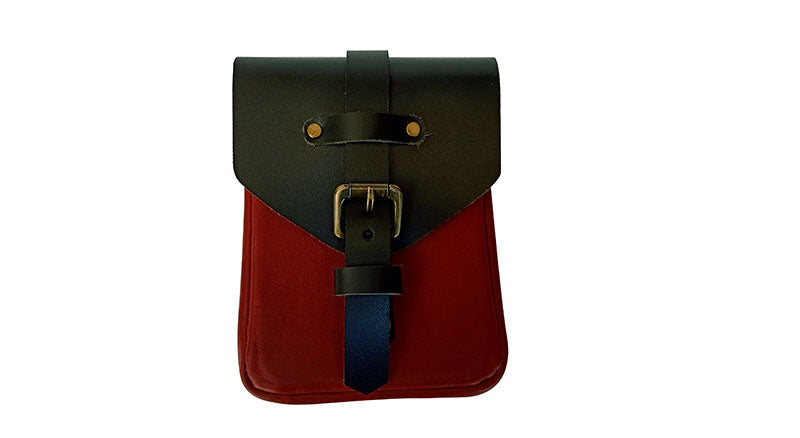 Royal Enfield 650cc GT and Interceptor Magnetic Leather Tank Pouch Accessory