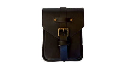 Royal Enfield 650cc GT and Interceptor Magnetic Leather Tank Pouch Black