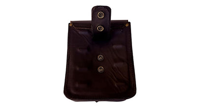 Royal Enfield 650cc GT and Interceptor Magnetic Leather Tank Pouch Black