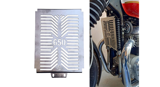 Royal Enfield GT 650 and Interceptor 650 Design D3 SS Radiator Grill Guard
