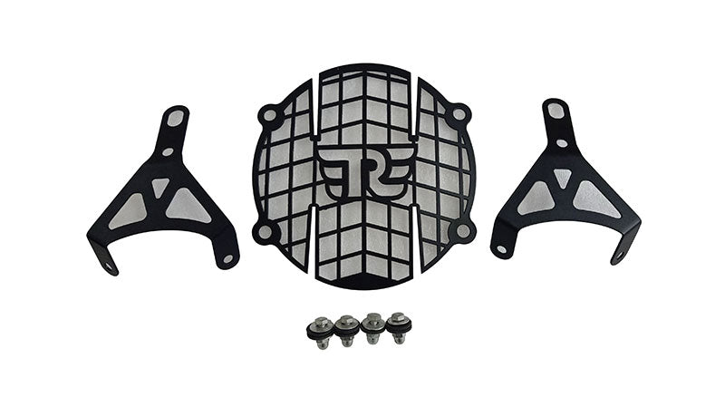 Royal Enfield GT Continental and Interceptor 650cc Stainless Steel Headlight Grill Black