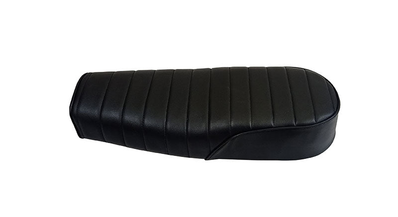 Royal Enfield Twins GT Continental and Interceptor 650 Dual Genuine Leather Seat Black