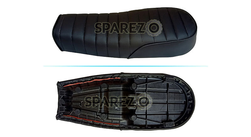 Royal Enfield Customized Dual Seat Black For GT Continental and Interceptor 650