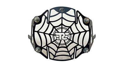 Royal Enfield Stainless Steel Web Design Headlight Grill Black For Himalayan 411cc