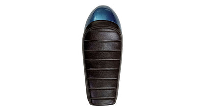 Royal Enfield GT  Continental and Interceptor 650 Single Seat Coffee Brown with Blue Cowl