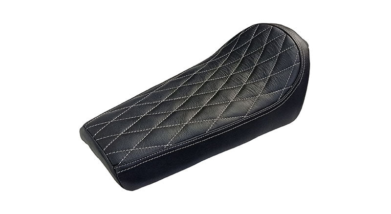 Royal Enfield GT Continental and Interceptor 650 Single Seat Black With Black Cowl