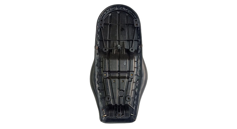 Royal Enfield Black Genuine Leather Dual Seat For GT Continental and Interceptor 650