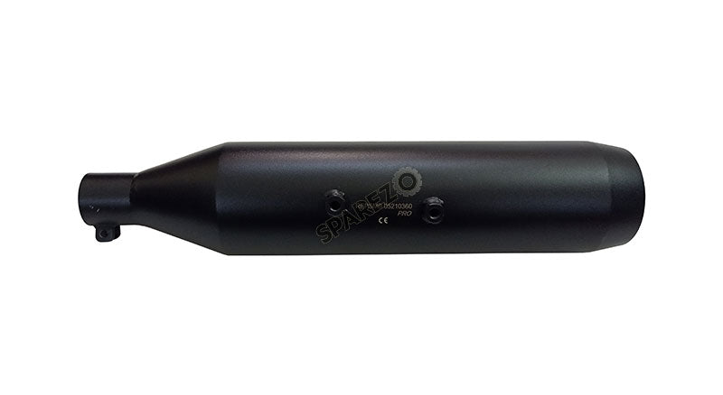 Red Rooster Performance Exhaust Silencer Black For Royal Enfield Meteor 350