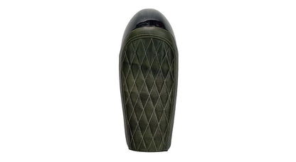 Royal Enfield GT Continental and Interceptor 650 Single Seat Green with Black Cowl