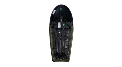 Royal Enfield GT Continental and Interceptor 650 Single Seat Green with Black Cowl