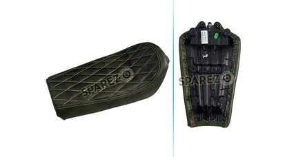 Royal Enfield GT Continental and Interceptor 650 Single Seat Green