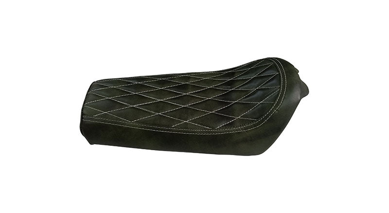 Royal Enfield GT Continental and Interceptor 650 Single Seat Green