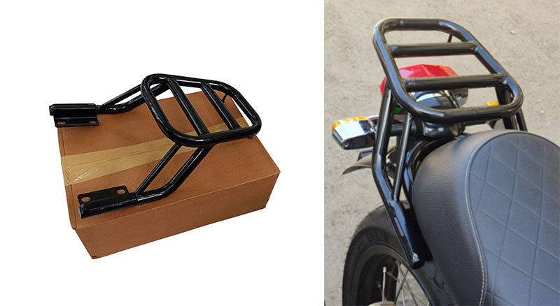Royal Enfield GT And Interceptor 650 Rear Luggage Rack Carrier Glossy ...
