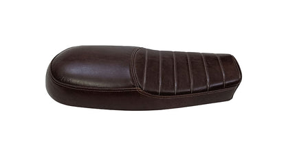 Royal Enfield GT and Interceptor 650 Genuine Leather Dual Dark Brown Seat D9