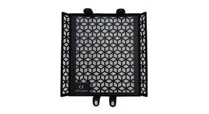 Royal Enfield GT and Interceptor 650cc Red Rooster SS Radiator Grill Guard Black