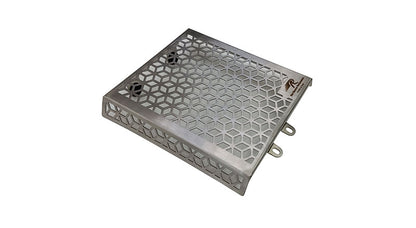 Royal Enfield GT and Interceptor 650cc Red Rooster SS Radiator Grill Guard