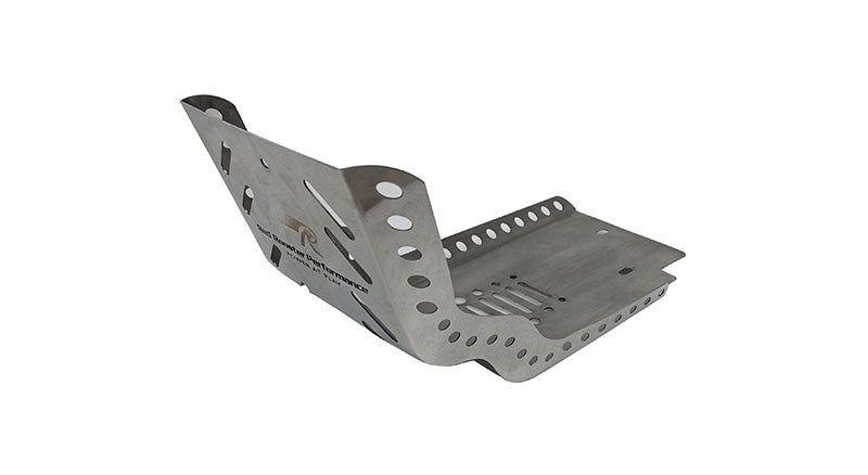 Royal Enfield GT and Interceptor 650cc S S Red Rooster Polished Sump Guard