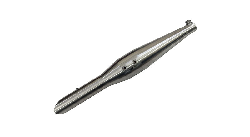 Royal Enfield Meteor 350cc Red Rooster S S Exhaust Muffler Silencer Matt Finish
