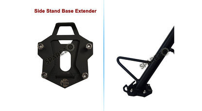 Royal Enfield Himalayan 411 Side Stand Base Extender Black
