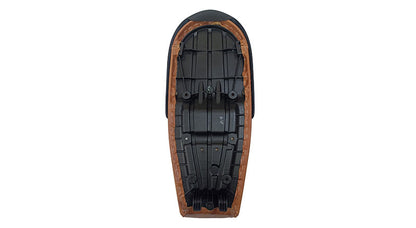 Royal Enfield GT and Interceptor 650cc Leather Dual Seat With Black Cowl  D8