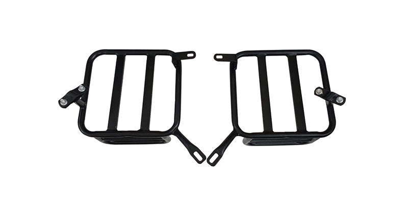 Royal Enfield Classic Reborn 350cc Pannier Luggage Bags and Mounting Black 2022-23