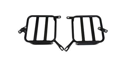 Royal Enfield New Classic Reborn 350 Black Color Bags With Mounting Pair