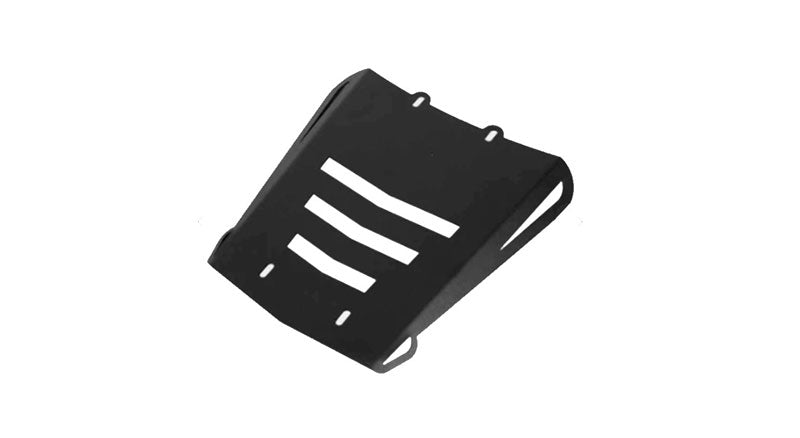 New Royal Enfield Meteor 350cc Vermillion Solo Expedition Rack Plate Black