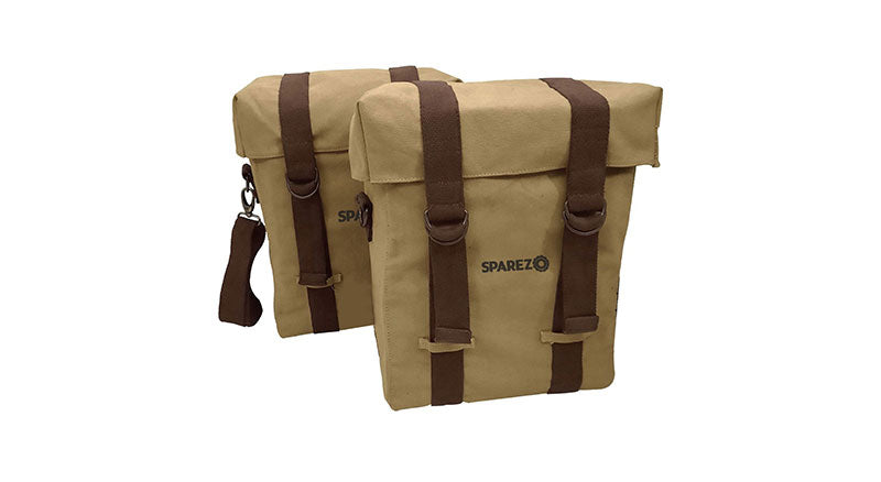 Royal Enfield New Classic Reborn 350 cc Military Pannier Bag With Fitting