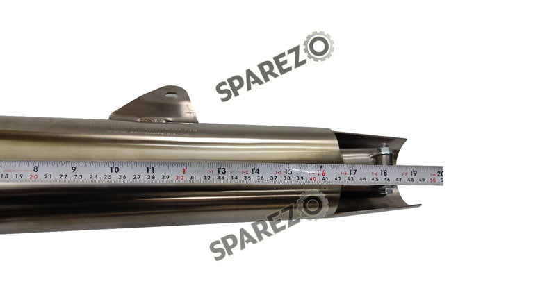 Fit For Royal Enfield GT and Interceptor 650 SS AEW TE 103 Exhaust Silencer Pair