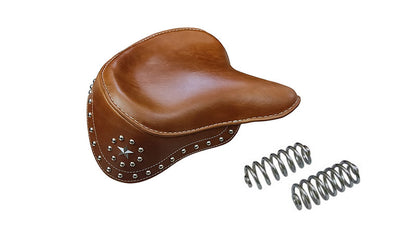 Indian Chief Scout Drifter 800 1500 Gilroy Roadmaster Bobber Solo Seat Tan Brown