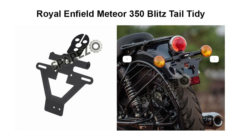 Royal Enfield Meteor 350cc Blitz Tail Tidy Black