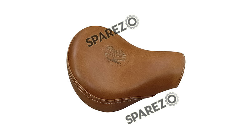 Royal Enfield New Classic Reborn 350cc Front Leather Low Rider Seat with Spring