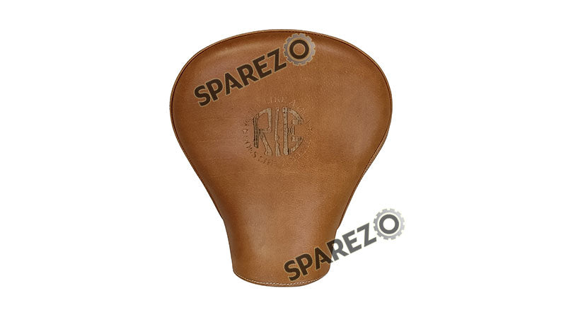 Royal Enfield New Classic Reborn 350cc Front Leather Low Rider Seat with Spring