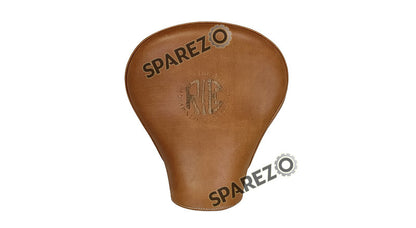 Royal Enfield New Classic Reborn 350cc Front Leather Low Rider Seat with Spring