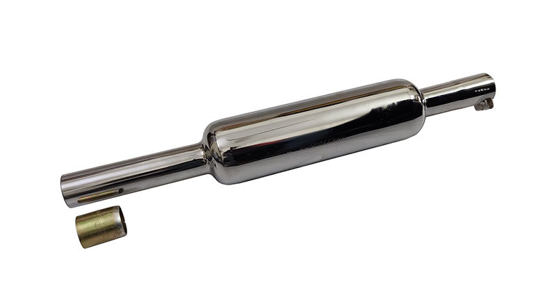 Royal Enfield Loud Sound Empty Exhaust Silencer Chrome For Classic Reborn 350